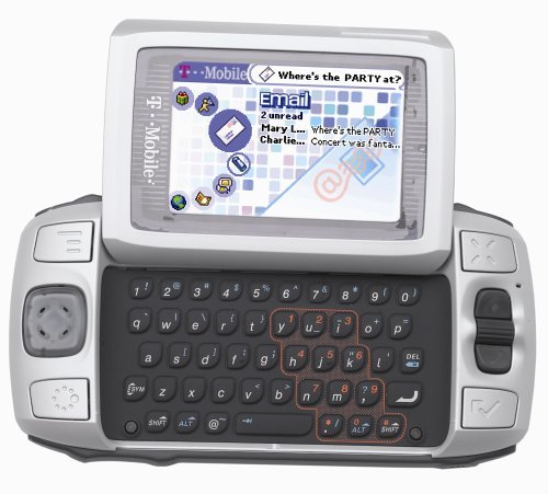 The Sidekick II that T-Mobile has promoted in the US, Germany and now the UK 