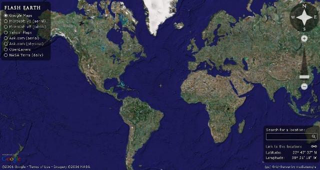Tour the World with Google Earth · France Maps and Satellite Images via 