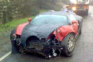 Bugatti on In World Costliest Road Accident By Bugatti Veyron    My Digital Life