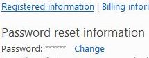 Change Windows Live ID Registered Information