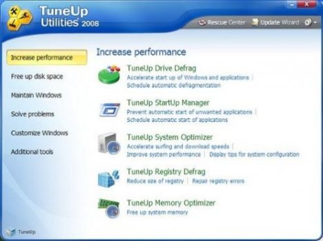 Free TuneUp Utilities 2008 Download with Registration Serial Number