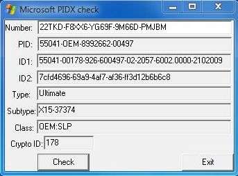 Windows 7 OEM-SLP Product Key