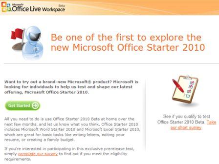 microsoft office 2010 starter