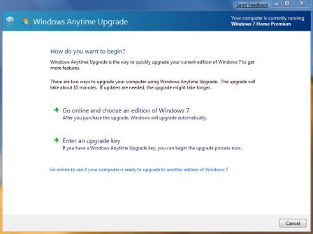 Vista Upgrade To Windows 7 Professional