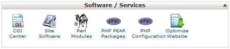 cPanel Software / Services