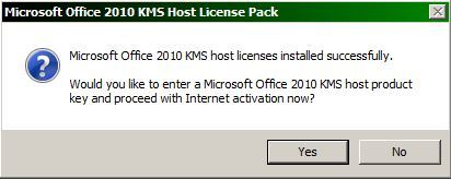 Office 2010 KMS Host License Pack