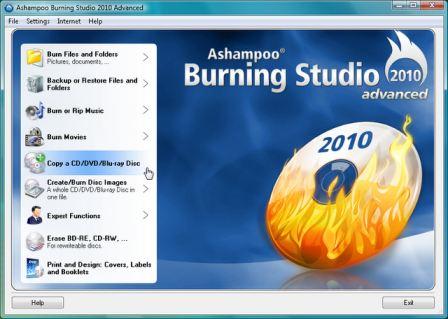 Ashampoo Burning Studio 2010