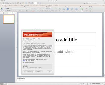 PowerPoint for Mac 2011
