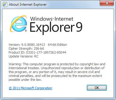 Ie9 Release Candidate
