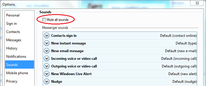 Windows Live Messenger Alerts